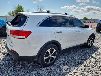 Trzecie zdjęcie samochodu z tyłu: 2016 KIA SORENTO EX VIN:5XYPHDA59GG152162 - miniatura