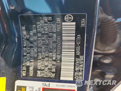 Zdjęcie 12 z 12 samochodu: 2014 TOYOTA CAMRY L VIN:4T4BF1FK1ER437741 - miniatura