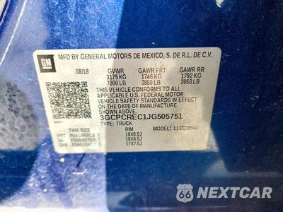 Zdjęcie 12 z 12 samochodu: 2018 CHEVROLET SILVERADO C1500 LT VIN:3GCPCREC1JG505751 - miniatura