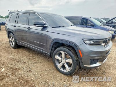 Czwarte zdjęcie samochodu z boku: 2021 JEEP GRAND CHEROKEE L LIMITED VIN:1C4RJKBG3M8145275 - miniatura