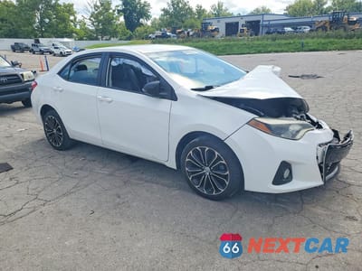Czwarte zdjęcie samochodu z boku: 2014 TOYOTA COROLLA S PLUS VIN:2T1BURHE8EC118019 - miniatura