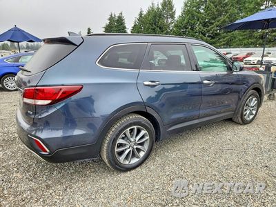 Trzecie zdjęcie samochodu z tyłu: 2017 HYUNDAI SANTA FE SE VIN:KM8SMDHF3HU184461 - miniatura