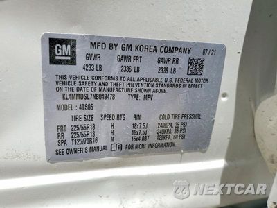 Zdjęcie 12 z 12 samochodu: 2022 BUICK ENCORE GX SELECT VIN:KL4MMDSL7NB049478 - miniatura