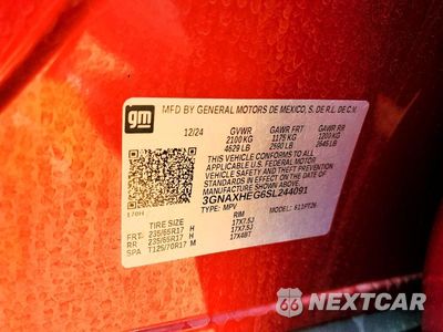 Zdjęcie 12 z 12 samochodu: 2025 CHEVROLET EQUINOX LT VIN:3GNAXHEG6SL244091 - miniatura