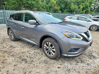 Czwarte zdjęcie samochodu z boku: 2018 NISSAN MURANO SL VIN:5N1AZ2MH5JN128479 - miniatura