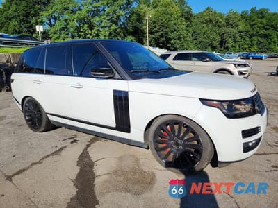 Czwarte zdjęcie samochodu z boku: 2017 LAND ROVER RANGE ROVER AUTOBIOGRAPHY VIN:SALGV2FE5HA336823 - miniatura