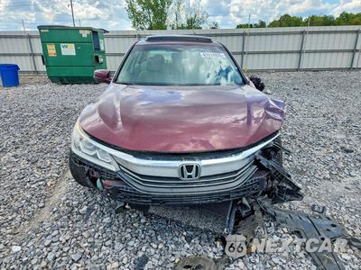 Piąte zdjęcie samochodu w środku: 2016 HONDA ACCORD EXL VIN:1HGCR2F86GA069499 - miniatura