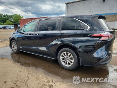 Drugie zdjęcie samochodu z przodu: 2021 TOYOTA SIENNA LE VIN:5TDKRKEC6MS020317 - miniatura