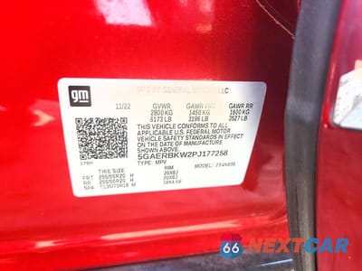 Zdjęcie 13 z 13 samochodu: 2023 BUICK ENCLAVE ESSENCE VIN:5GAERBKW2PJ177258 - miniatura