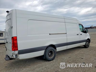 Trzecie zdjęcie samochodu z tyłu: 2022 MERCEDES-BENZ SPRINTER 4500 DELIVERY VAN VIN:W1Y9ED3Y5NT112683 - miniatura