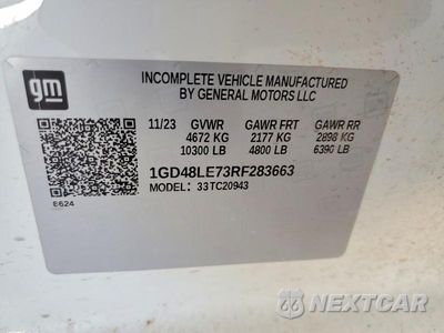 Zdjęcie 13 z 13 samochodu: 2024 GMC SIERRA C2500 HEAVY DUTY VIN:1GD48LE73RF283663 - miniatura