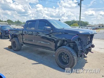Czwarte zdjęcie samochodu z boku: 2020 CHEVROLET SILVERADO C1500 RST VIN:3GCPWDED5LG305154 - miniatura