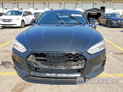 Piąte zdjęcie samochodu w środku: 2018 AUDI A5 PREMIUM VIN:WAUNNAF58JA096677 - miniatura