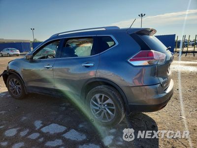 Drugie zdjęcie samochodu z przodu: 2016 NISSAN ROGUE SL VIN:5N1AT2MV8GC889955 - miniatura