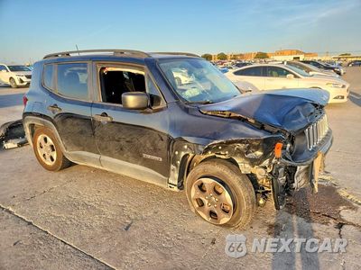 Czwarte zdjęcie samochodu z boku: 2017 JEEP RENEGADE SPORT VIN:ZACCJAAB1HPE66400 - miniatura