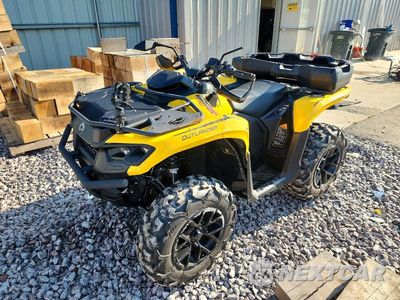Drugie zdjęcie samochodu z przodu: 2024 CAN-AM OUTLANDER XT 700 ATV VIN:3JB3KA54XRJ000630 - miniatura