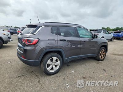 Trzecie zdjęcie samochodu z tyłu: 2019 JEEP COMPASS LATITUDE VIN:3C4NJDBB2KT776466 - miniatura