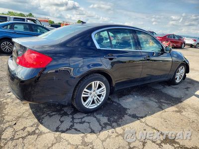 Trzecie zdjęcie samochodu z tyłu: 2011 INFINITI G37 SEDAN X VIN:JN1CV6AR3BM355886 - miniatura