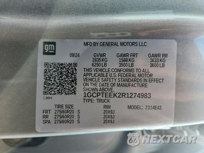 Zdjęcie 12 z 12 samochodu: 2024 CHEVROLET COLORADO TRAIL BOSS VIN:1GCPTEEK2R1274983 - miniatura
