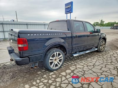 Trzecie zdjęcie samochodu z tyłu: 2007 FORD F150 SUPERCREW VIN:1FTRW12597FA71855 - miniatura