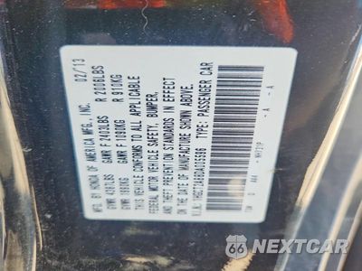 Zdjęcie 13 z 13 samochodu: 2013 HONDA ACCORD EXL VIN:1HGCT2A88DA005596 - miniatura