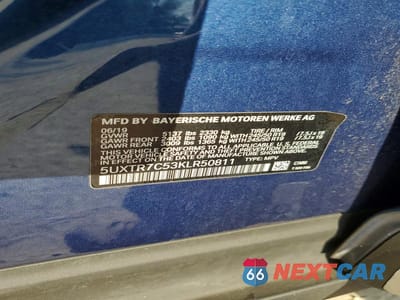Zdjęcie 14 z 14 samochodu: 2019 BMW X3 SDRIVE30I VIN:5UXTR7C53KLR50811 - miniatura