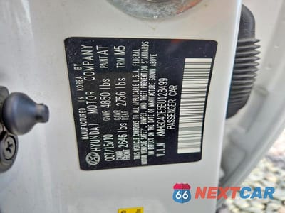Zdjęcie 12 z 12 samochodu: 2011 HYUNDAI GENESIS 3.8L VIN:KMHGC4DE5BU128499 - miniatura