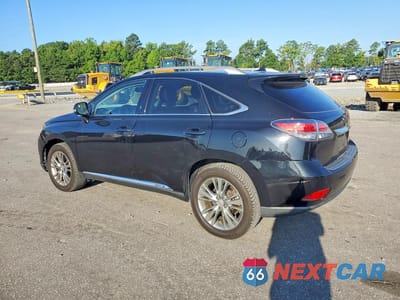 Drugie zdjęcie samochodu z przodu: 2013 LEXUS RX 450H VIN:JTJBC1BA3D2058445 - miniatura