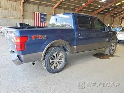Trzecie zdjęcie samochodu z tyłu: 2018 FORD F150 SUPERCREW VIN:1FTEW1E5XJFB95618 - miniatura