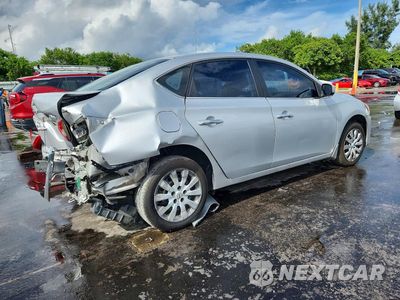 Trzecie zdjęcie samochodu z tyłu: 2013 NISSAN SENTRA S VIN:1N4AB7AP0DN902245 - miniatura