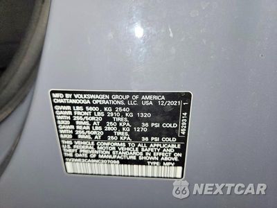 Zdjęcie 12 z 12 samochodu: 2022 VOLKSWAGEN ATLAS CROSS SPORT SE VIN:1V2WE2CA9NC207096 - miniatura