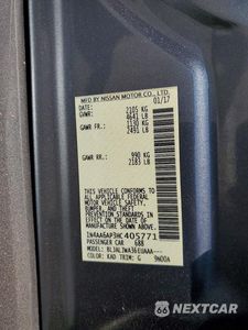 Zdjęcie 12 z 12 samochodu: 2017 NISSAN MAXIMA 3.5 SV VIN:1N4AA6AP3HC405771 - miniatura