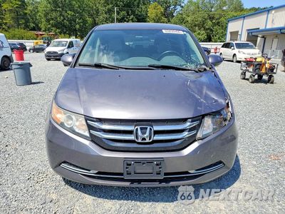 Piąte zdjęcie samochodu w środku: 2016 HONDA ODYSSEY EX VIN:5FNRL5H48GB086365 - miniatura