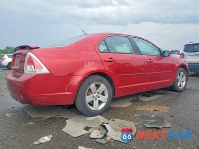 Trzecie zdjęcie samochodu z tyłu: 2008 FORD FUSION SE VIN:3FAHP07ZX8R129173 - miniatura