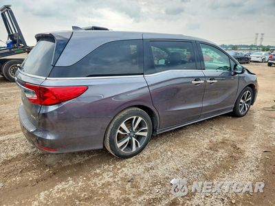 Trzecie zdjęcie samochodu z tyłu: 2019 HONDA ODYSSEY ELITE VIN:5FNRL6H91KB038023 - miniatura