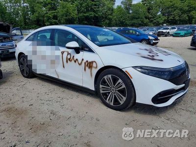 Czwarte zdjęcie samochodu z boku: 2022 MERCEDES-BENZ EQS SEDAN 450+ VIN:W1KCG2DB5NA014130 - miniatura
