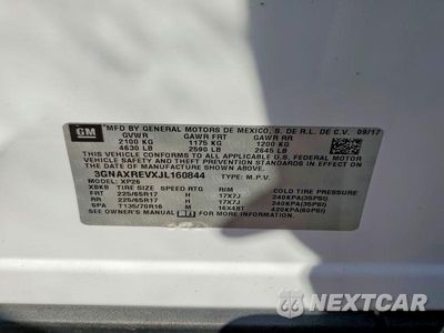 Zdjęcie 13 z 13 samochodu: 2018 CHEVROLET EQUINOX LS VIN:3GNAXREVXJL160844 - miniatura