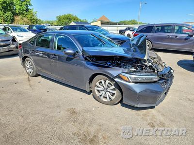 Czwarte zdjęcie samochodu z boku: 2025 HONDA CIVIC LX VIN:2HGFE2F24SH562760 - miniatura