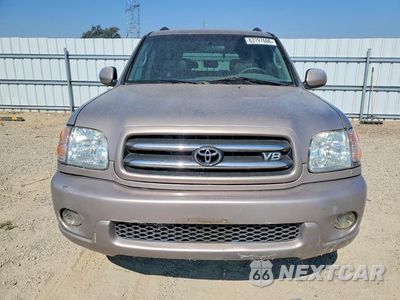 Piąte zdjęcie samochodu w środku: 2002 TOYOTA SEQUOIA LIMITED VIN:5TDZT38A22S134571 - miniatura