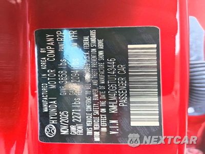 Zdjęcie 13 z 13 samochodu: 2026 HYUNDAI ELANTRA SEL SPORT VIN:KMHLM4DG6TU143446 - miniatura