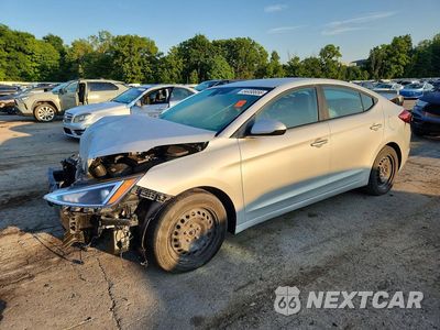 2019 HYUNDAI ELANTRA SEL 5NPD84LF3KH494510 - główne zdjęcie licytacji z USA - miniatura