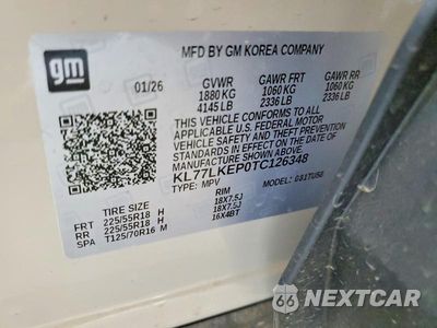 Zdjęcie 13 z 13 samochodu: 2026 CHEVROLET TRAX ACTIV VIN:KL77LKEP0TC126348 - miniatura