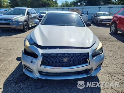 Piąte zdjęcie samochodu w środku: 2014 INFINITI Q50 PREMIUM VIN:JN1BV7AP2EM684289 - miniatura