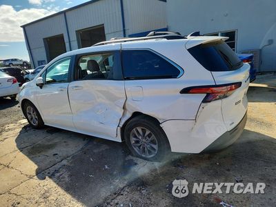 Drugie zdjęcie samochodu z przodu: 2022 TOYOTA SIENNA LE VIN:5TDBSKFC4NS044376 - miniatura