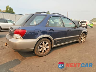 Trzecie zdjęcie samochodu z tyłu: 2005 SUBARU IMPREZA OUTBACK SPORT VIN:JF1GG68505H800938 - miniatura