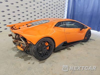 Trzecie zdjęcie samochodu z tyłu: 2019 LAMBORGHINI HURACAN PERFORMANTE VIN:ZHWUD4ZF3KLA12580 - miniatura