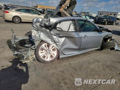 Trzecie zdjęcie samochodu z tyłu: 2018 HONDA CIVIC EXL VIN:JHMFC1F74JX038463 - miniatura