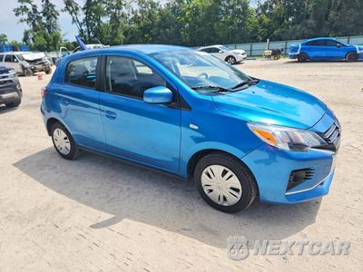 Czwarte zdjęcie samochodu z boku: 2024 MITSUBISHI MIRAGE ES VIN:ML32AUHJ4RH017461 - miniatura
