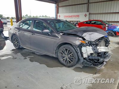 Czwarte zdjęcie samochodu z boku: 2021 TOYOTA CAMRY SE VIN:4T1G11AK2MU405384 - miniatura
