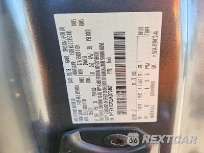 Zdjęcie 13 z 13 samochodu: 2018 FORD F150 SUPER CAB VIN:1FTEX1CP2JKD70467 - miniatura